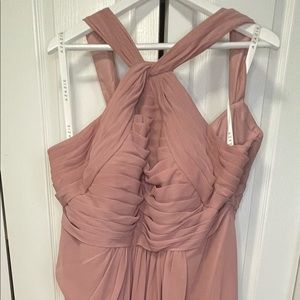 Azazie Mellie Dress in Dusty Rose